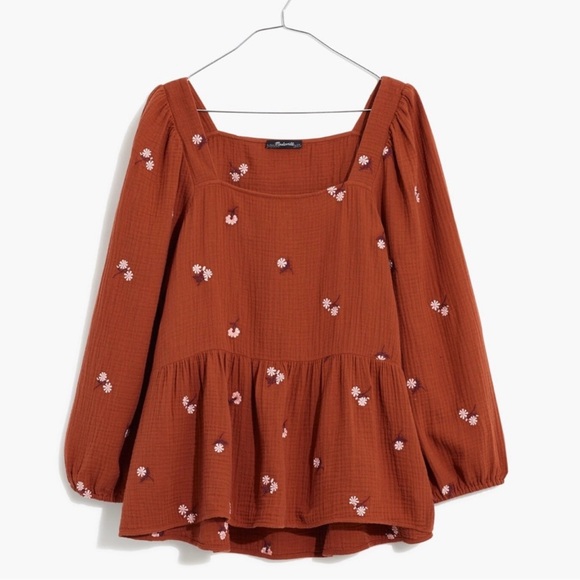 Madewell women Top with floral prints - Picture 4 of 12